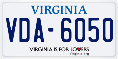 VA license plate VDA6050