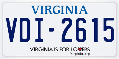 VA license plate VDI2615