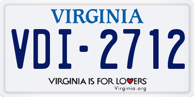 VA license plate VDI2712
