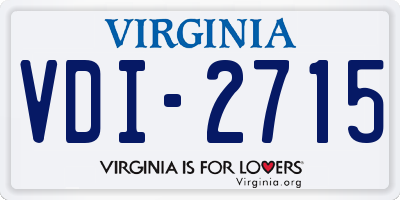 VA license plate VDI2715