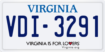 VA license plate VDI3291