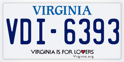 VA license plate VDI6393