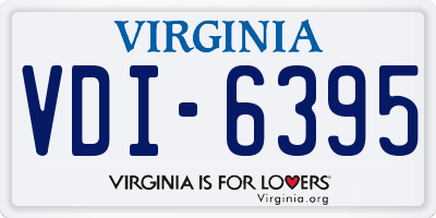 VA license plate VDI6395