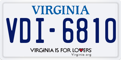 VA license plate VDI6810