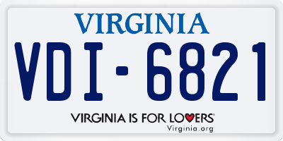 VA license plate VDI6821