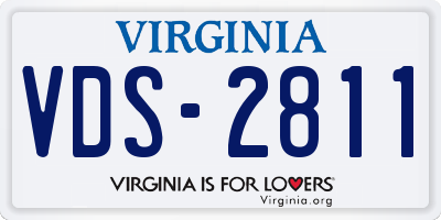 VA license plate VDS2811