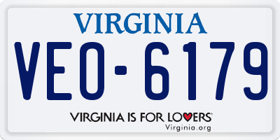 VA license plate VEO6179