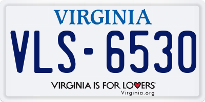VA license plate VLS6530