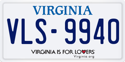 VA license plate VLS9940