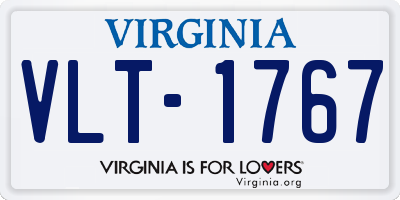 VA license plate VLT1767