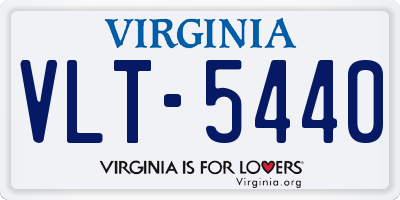 VA license plate VLT5440