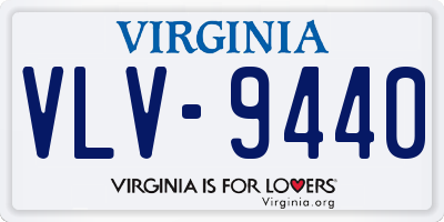 VA license plate VLV9440