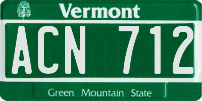 VT license plate ACN712