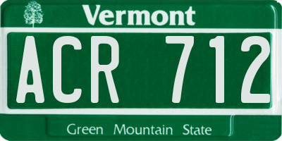 VT license plate ACR712