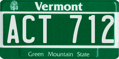 VT license plate ACT712