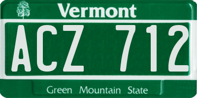 VT license plate ACZ712