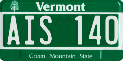 VT license plate AIS140
