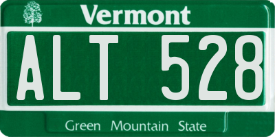 VT license plate ALT528