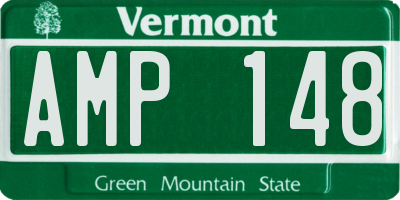 VT license plate AMP148