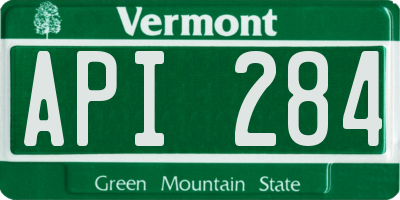 VT license plate API284