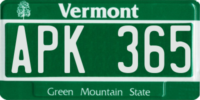 VT license plate APK365