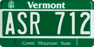 VT license plate ASR712