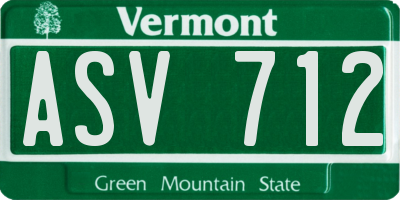 VT license plate ASV712