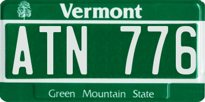 VT license plate ATN776