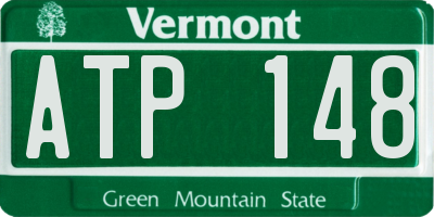 VT license plate ATP148