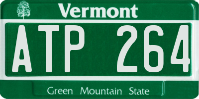 VT license plate ATP264