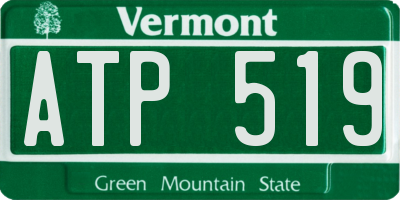 VT license plate ATP519