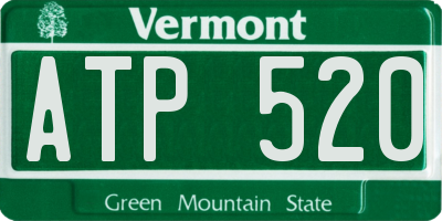 VT license plate ATP520