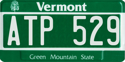 VT license plate ATP529
