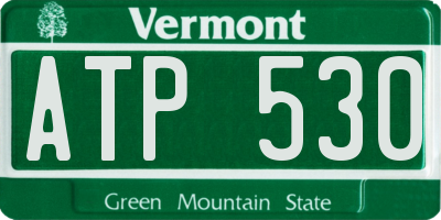 VT license plate ATP530