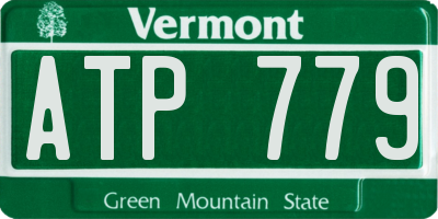 VT license plate ATP779