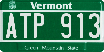 VT license plate ATP913