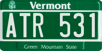 VT license plate ATR531