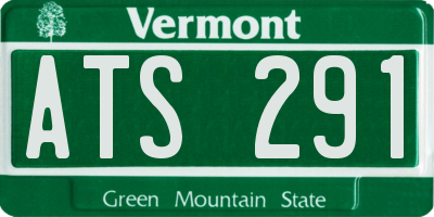 VT license plate ATS291