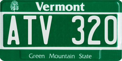 VT license plate ATV320