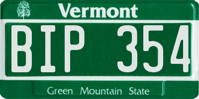 VT license plate BIP354