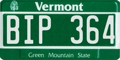 VT license plate BIP364