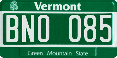 VT license plate BNO085