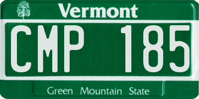 VT license plate CMP185