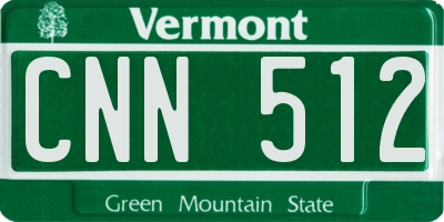 VT license plate CNN512