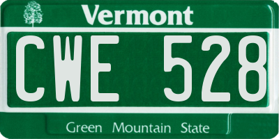VT license plate CWE528