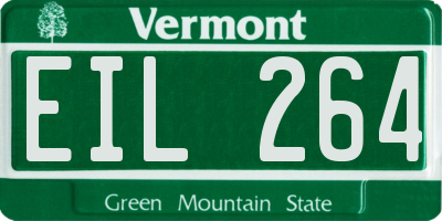VT license plate EIL264