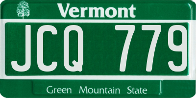 VT license plate JCQ779