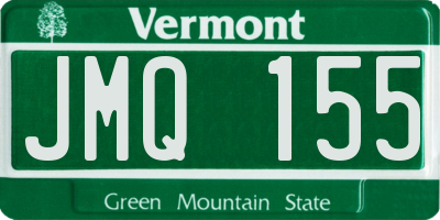 VT license plate JMQ155