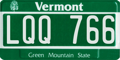 VT license plate LQQ766