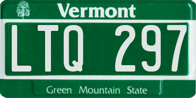 VT license plate LTQ297